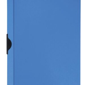 Q-Connect KF00462 Assorted Folders Clip File A4 Transparent Blue