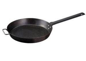 camp chef lumberjack skillet - large, non-stick skillet pan - perfect for camping & outdoor cooking - 16"