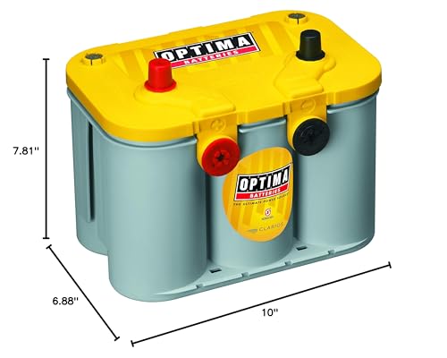 OPTIMA Batteries OPT8014-045 8014-045 D34/78 YellowTop Dual Purpose Battery