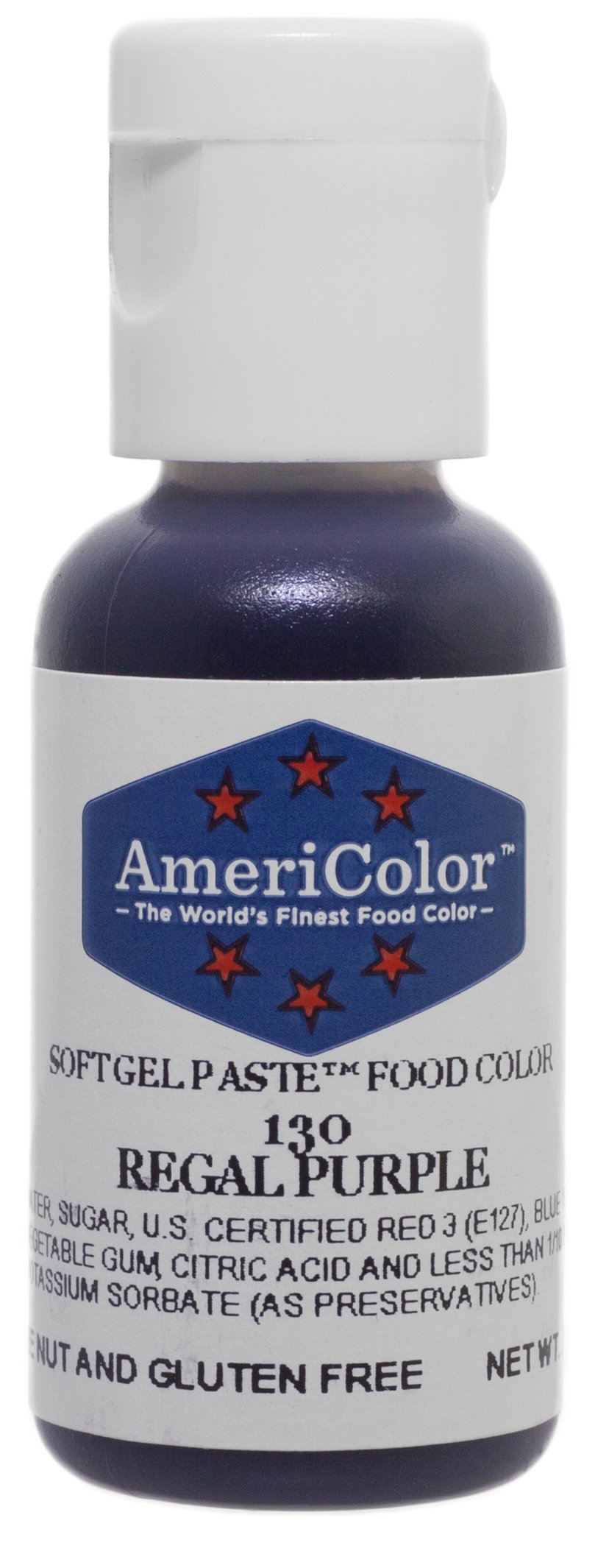 Americolor Soft Gel Paste Food Color, 0.75-Ounce, Regal Purple