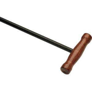 blackpowder products inc. cva range and cleaning rod with handle,black/brown