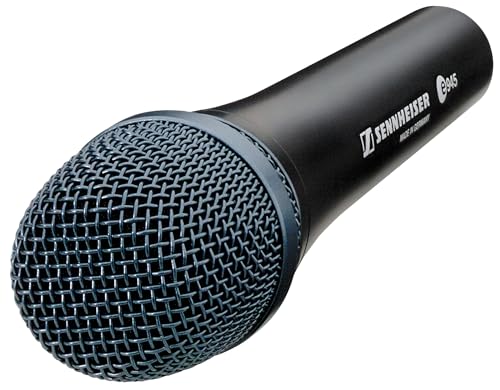 SENNHEISER Professional E 945 Dynamic Super-Cardioid Vocal Microphone,black