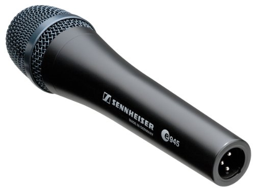 SENNHEISER Professional E 945 Dynamic Super-Cardioid Vocal Microphone,black