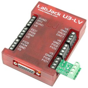 Lab jack Low-Voltage U3-LV USB Module - High-Speed Data Acquisition DAQ Device with 4 Analog Inputs – Digital I/O and Flexible I/O Channels - Compatible with Third party Software