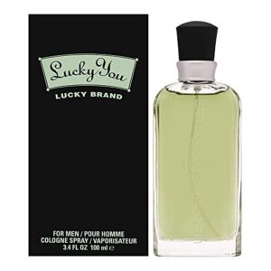 lucky you cologne spray for men, 3.4 ounce