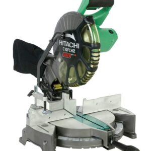 Hitachi C10FCH2 15-Amp 10-inch Single Bevel Compound Miter Saw with Laser Marker