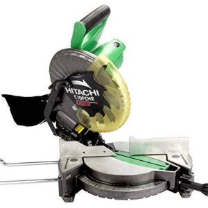 Hitachi C10FCH2 15-Amp 10-inch Single Bevel Compound Miter Saw with Laser Marker