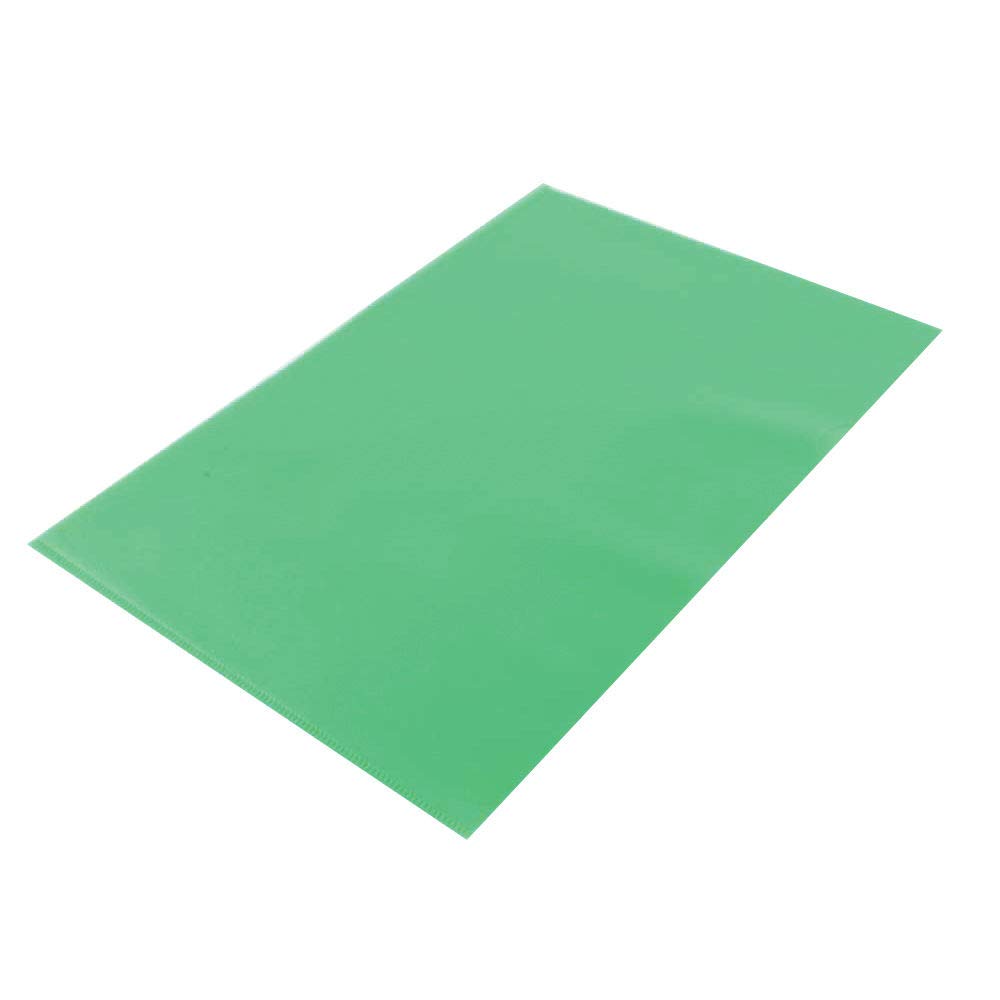 Q Connect A4 Cut Flush Folder - Green (Pack of 100)