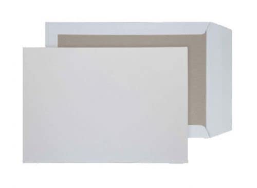 Q-Connect KF3525 120gsm White Peel and Seal Board Back Envelope C4 (Pack of 125)