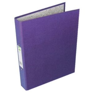 Q-Connect KF01474 2-Ring Binder A4 25mm Polypropylene Purple (Pack of 10)