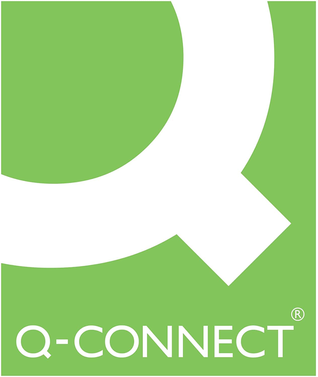 Q-Connect Plastic Ended Treasury Tag 152 mm - Pack of 100, Green