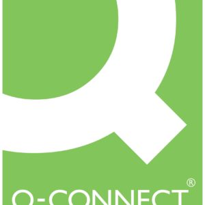 Q Connect 101mm Plastic Ended Treasury Tag (Pack of 100), Green