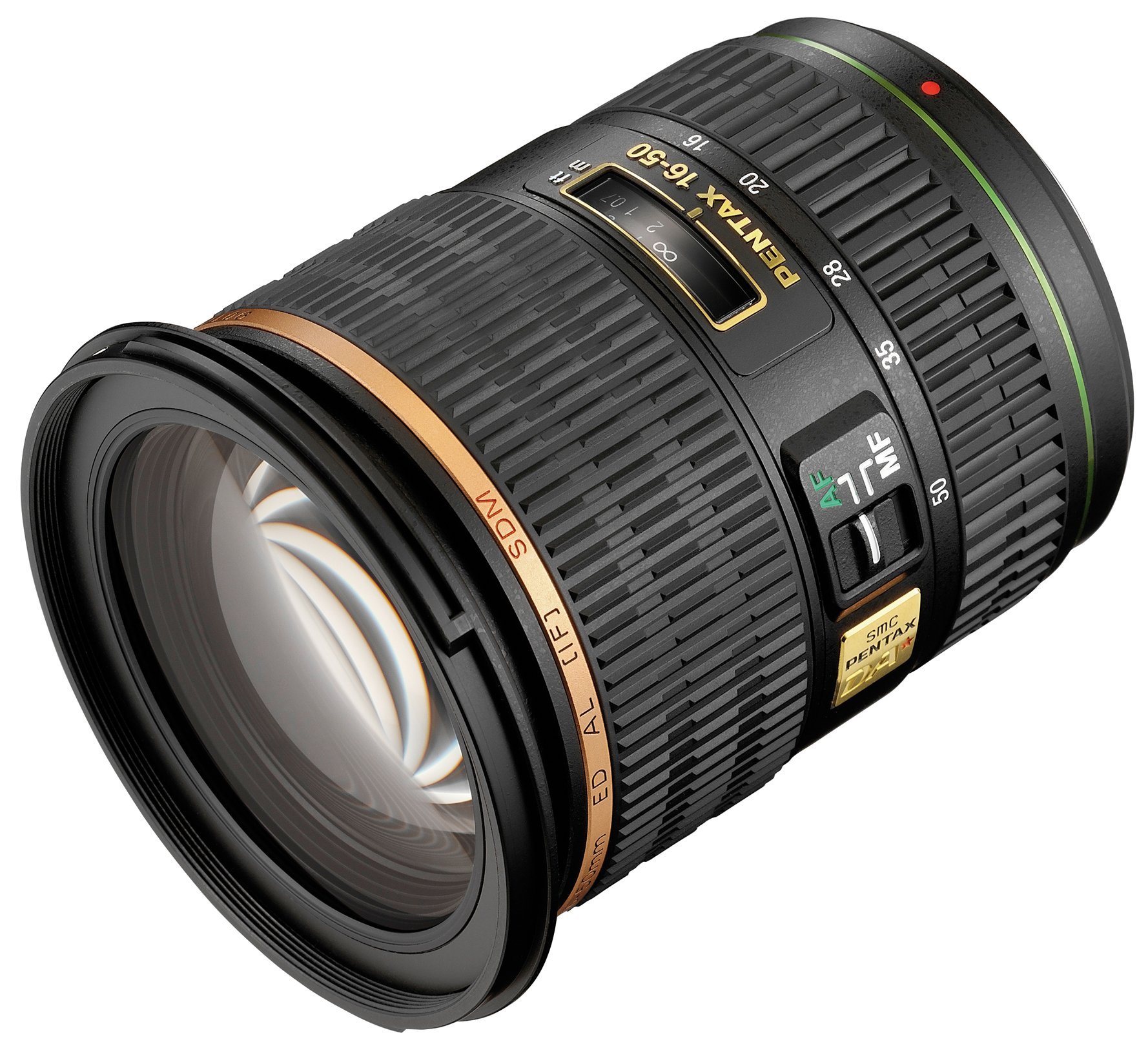 Pentax SMC DA* Series 16-50mm f/2.8 ED AL IF SDM Wide Angle Zoom Lens for Pentax Digital SLR Cameras