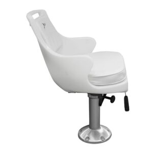 Wise 8WD015-710 Standard Pilot Chair with Cushions, Fixed Height Pedestal and Seat Slide