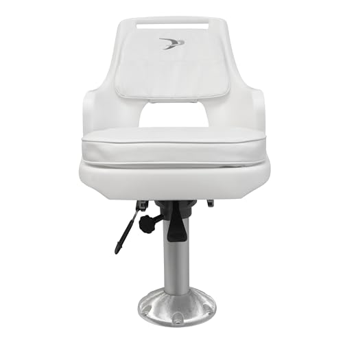 Wise 8WD015-710 Standard Pilot Chair with Cushions, Fixed Height Pedestal and Seat Slide