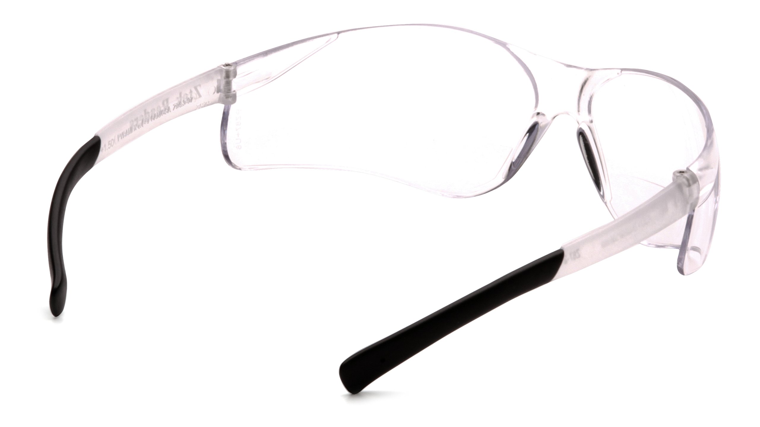 Pyramex Safety S2510R20 ZTEK Safety Glasses with clear 2.0 Bifocal lens