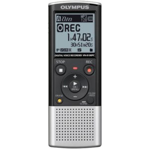 olympus vn-8100pc digital voice recorder 142600 (silver and black)