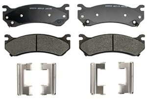 acdelco gold 17d785mhf1 semi-metallic disc brake pad set