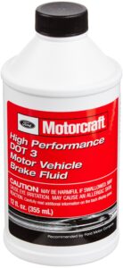 genuine ford accessories (pm-1-c) high performance dot-3 motor vehicle brake fluid - 12 oz.