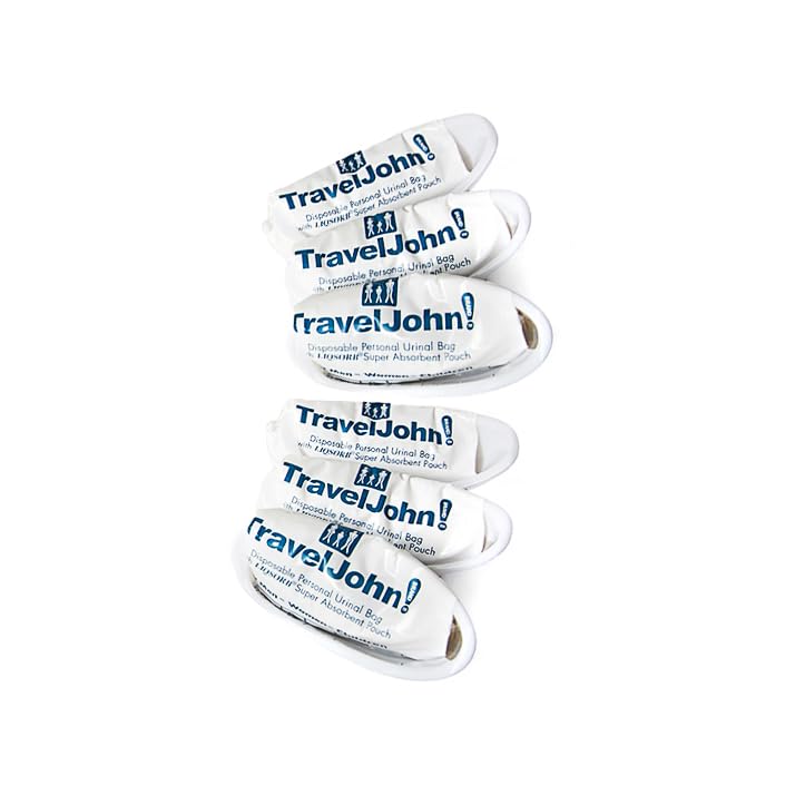 TravelJohn-Disposable Urinal (6 Pack)