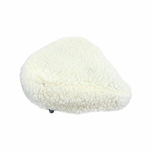 imitation sheepskin padded bicycle seat cover