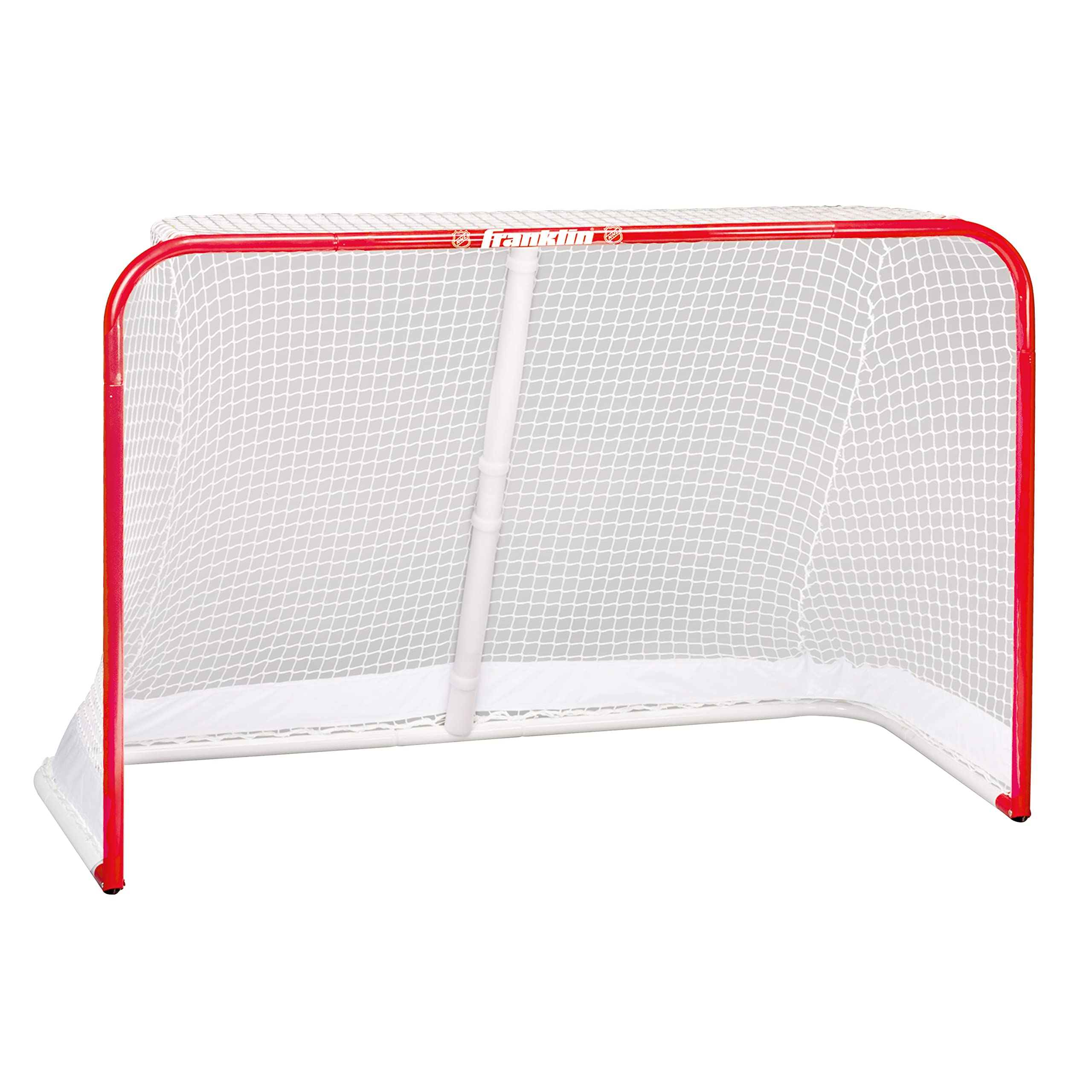 Franklin Sports Hockey Goal - NHL - Steel - 72 x 48 Inch - 1.5 Inch Tubing