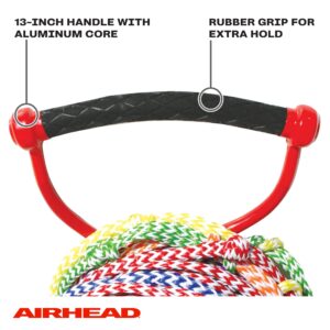 Airhead Water Ski Rope with Radius Handle, 8 Section for Water Skis, Wakeboards and Kneeboards