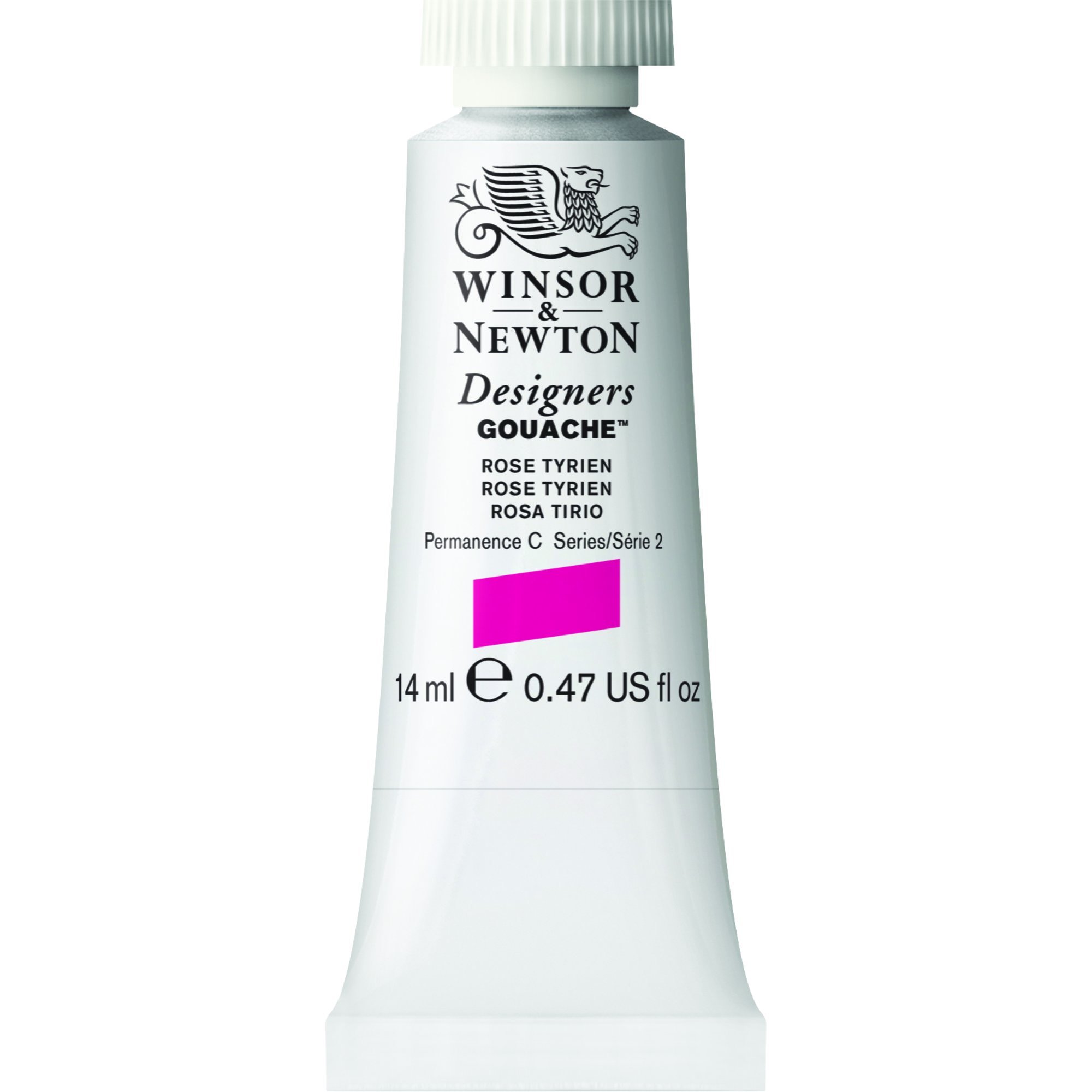 Winsor & Newton Designer's Gouache, 14 ml (0.47oz) tube, Rose Tyrien