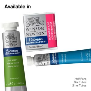 Winsor & Newton Cotman Watercolor Paint, 8ml (0.27-oz) Tube, Dioxazine Violet