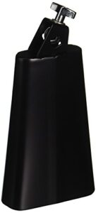 stagg 13308 7.5-inch cowbell-black, 7.5 inch (cb307bk)