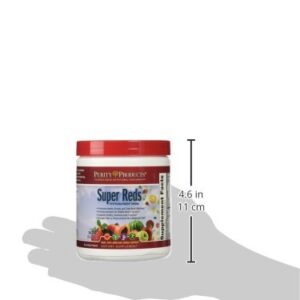 Purity Products Super Reds Powder Phytonutrient Superfood Drink Mix w/FloraGLO Lutein - Phytonutrient Blend containing Polyphenols, Antioxidants & More - 330 Grams - 30 Day Supply