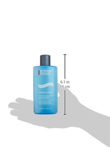 Biotherm Homme Aquatic After Shave Lotion (Normal Skin) for Men, 6.76 Fl Oz