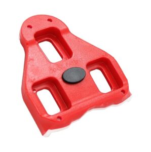 look cycle - delta cleats with memory positioner function - 9° angular freedom – red