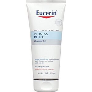 eucerin redness relief soothing cleanser/gel, 6.8-ounce