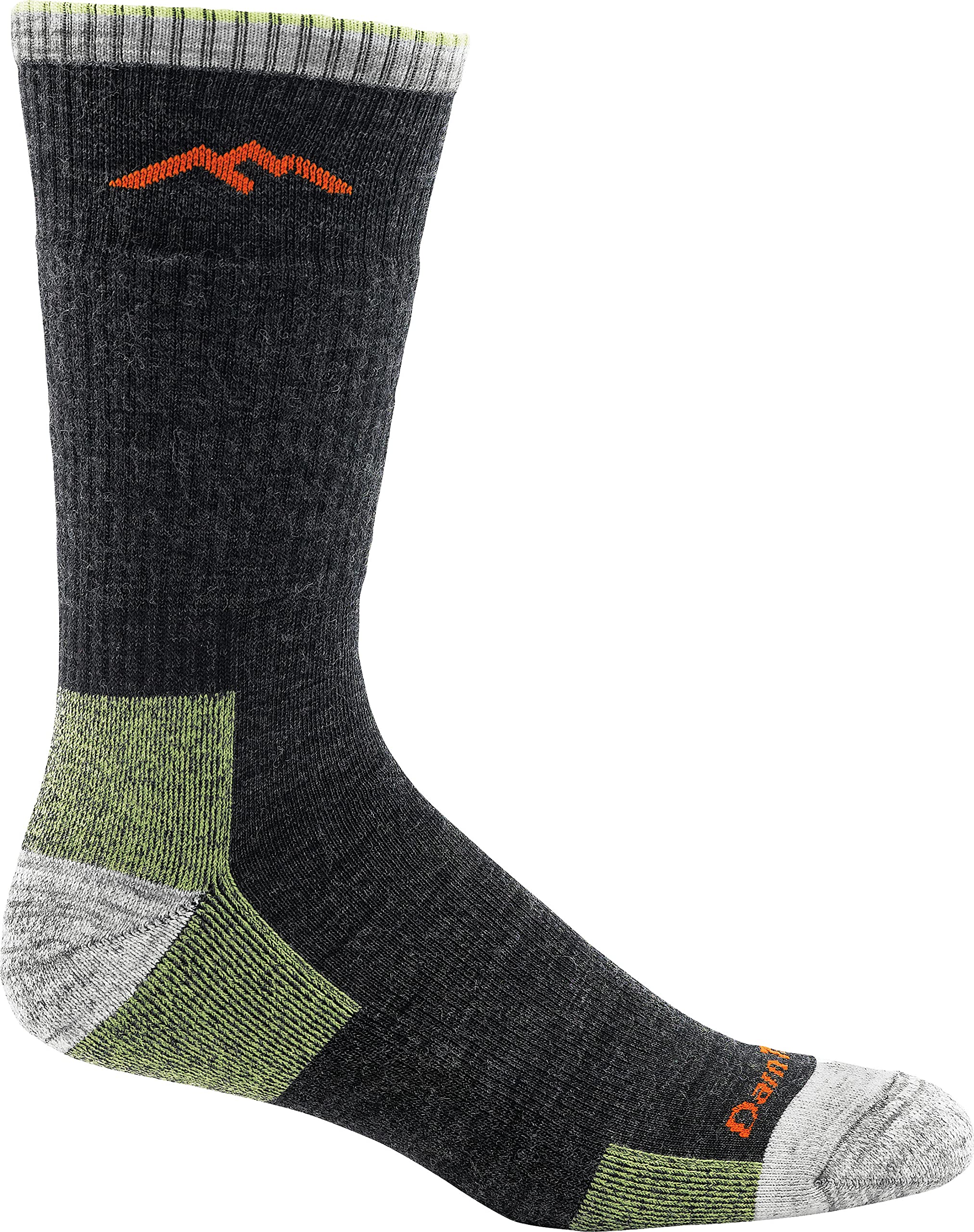 Darn Tough 1403 Men's Merino Wool Boot Sock Cushion, Lime, Large (10-12)