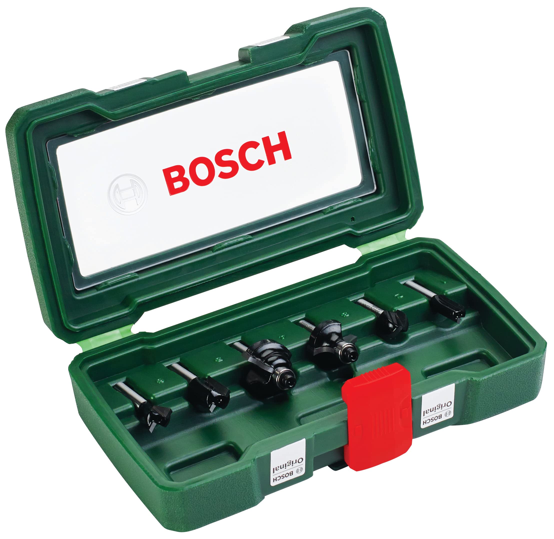 Bosch 2607019464 Routing Drill Bit Set 6 Pcs