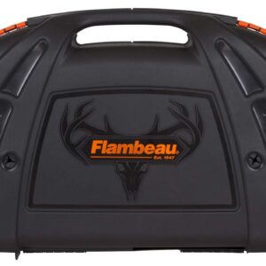 Flambeau Outdoors 6461SC Safe Shot Bow Case, Portable Bow Storage,Black