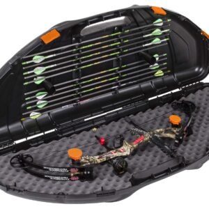 Flambeau Outdoors 6461SC Safe Shot Bow Case, Portable Bow Storage,Black