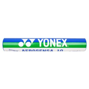 Yonex Aerosensa 10 Shuttlecock Pack of 12 Number 2 White, Slow