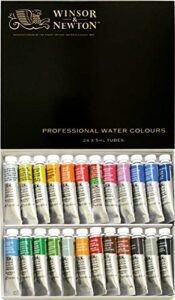 windsor & newton artist watercolor 5ml 24 color set