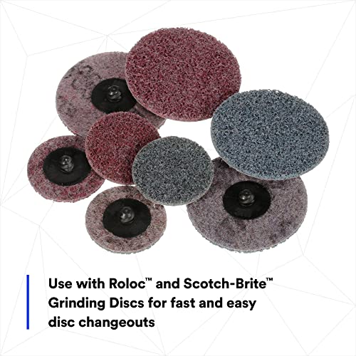 3M Roloc Disc Pad Assembly 05540, 3 in, Quick Change, Durable Backup Pad