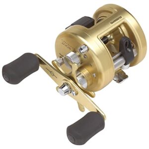 shimano calcutta 400b; round freshwater fishing reel