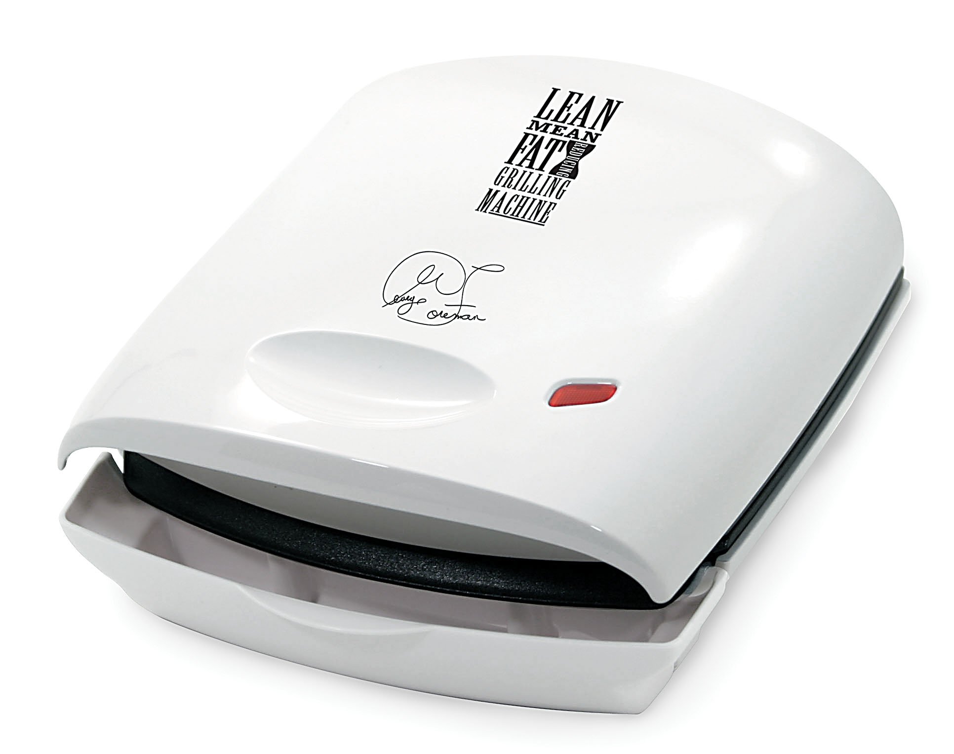 George Foreman GR11WSP3 Champ 36-Square-Inch Nonstick Electric Grill,White