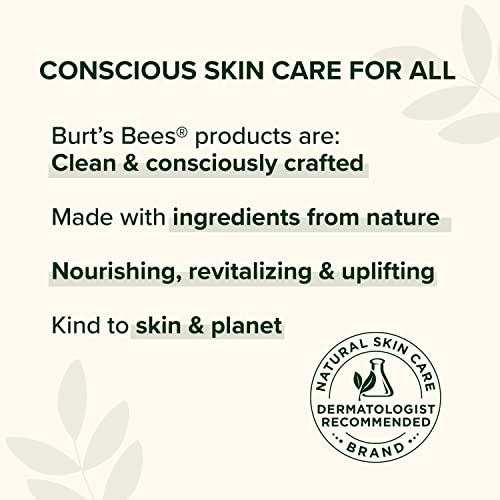 Burt's Bees Deep Cleansing Cream with Soap Bark and Chamomile, 98.9% Natural Origin, 6 Ounces