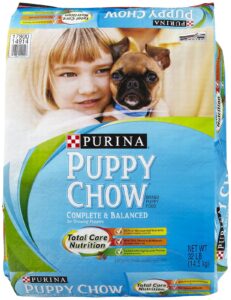 purina puppy chow puppy food, complete nutrition formula , 32 lb