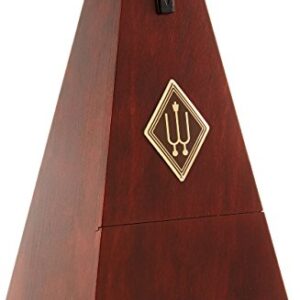 Wittner wooden metronome with bell 811M mahogany finish