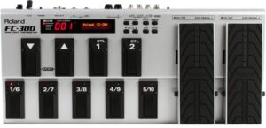 roland fc-300 twin expression midi foot controller