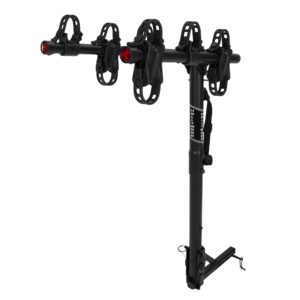 hollywood racks, hr6500, hitch mount rack, 1-1/4'' and 2'', bikes: 3, black