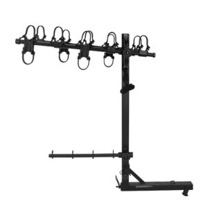 Hollywood Racks HR520 Road Runner 5-Bike Hitch Mount Rack (2-Inch Receiver),Black