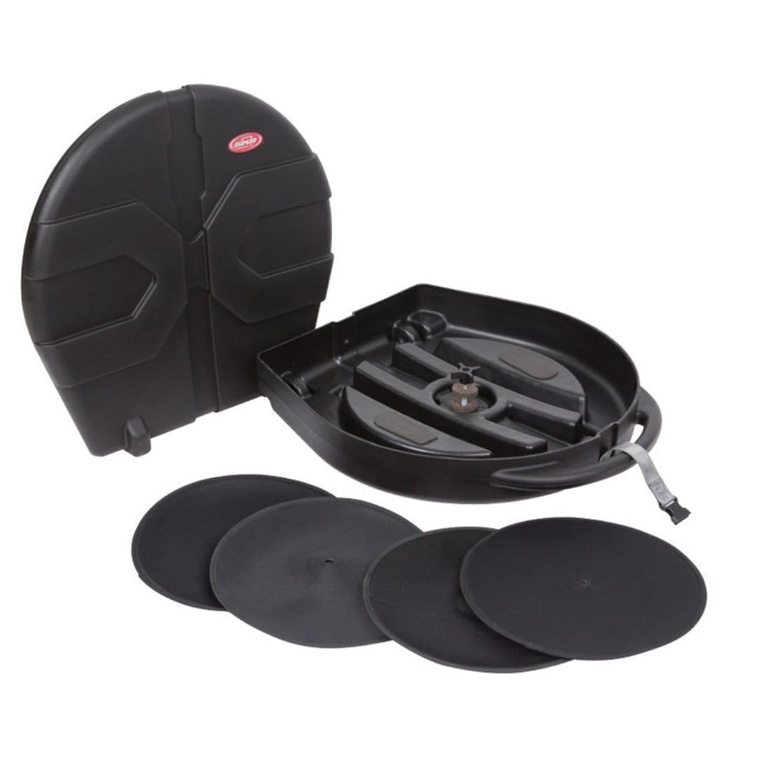 SKB Cases 1SKB-CV24W Rolling Cymbal Vault with Four Padded Dividers and 8 Cymbal Holding Capacity